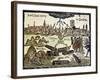 Plague Of London, 1665-null-Framed Giclee Print