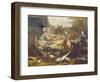 Plague Victims, Detail from Plague in Marseilles, 1721-Michel Serre-Framed Giclee Print