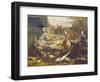 Plague Victims, Detail from Plague in Marseilles, 1721-Michel Serre-Framed Giclee Print