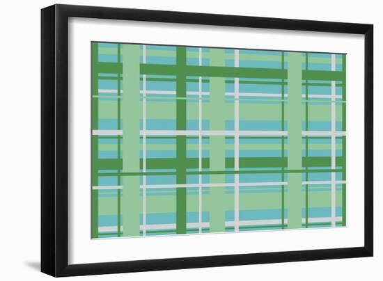 Plaid 3-Joanne Paynter Design-Framed Giclee Print