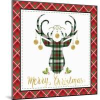 Plaid Christmas 1-Jean Plout-Mounted Giclee Print