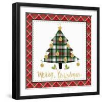 Plaid Christmas 2-Jean Plout-Framed Giclee Print