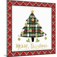 Plaid Christmas 2-Jean Plout-Mounted Giclee Print