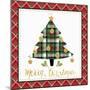 Plaid Christmas 2-Jean Plout-Mounted Giclee Print