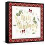 Plaid Christmas 3-Jean Plout-Framed Stretched Canvas