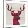 Plaid Christmas I-null-Mounted Premium Giclee Print