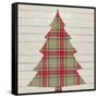 Plaid Christmas II-null-Framed Stretched Canvas