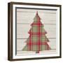 Plaid Christmas II-null-Framed Art Print