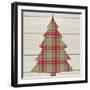 Plaid Christmas II-null-Framed Art Print