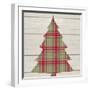 Plaid Christmas II-null-Framed Art Print