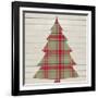 Plaid Christmas II-null-Framed Art Print