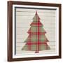 Plaid Christmas II-null-Framed Art Print