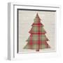 Plaid Christmas II-null-Framed Art Print