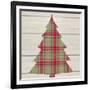 Plaid Christmas II-null-Framed Art Print