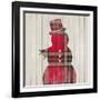 Plaid Christmas IV-null-Framed Art Print