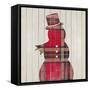 Plaid Christmas IV-null-Framed Stretched Canvas