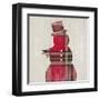 Plaid Christmas IV-null-Framed Art Print