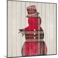 Plaid Christmas IV-null-Mounted Art Print