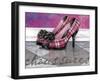 Plaid Heels-Fiona Stokes-Gilbert-Framed Premium Giclee Print