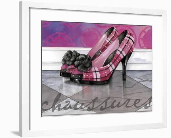 Plaid Heels-Fiona Stokes-Gilbert-Framed Giclee Print