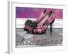 Plaid Heels-Fiona Stokes-Gilbert-Framed Giclee Print