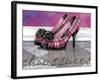 Plaid Heels-Fiona Stokes-Gilbert-Framed Giclee Print