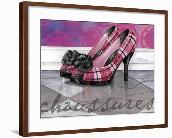 Plaid Heels-Fiona Stokes-Gilbert-Framed Giclee Print