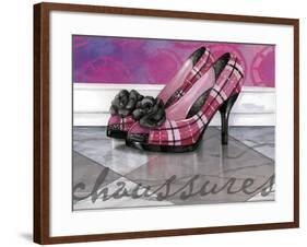 Plaid Heels-Fiona Stokes-Gilbert-Framed Giclee Print