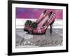 Plaid Heels-Fiona Stokes-Gilbert-Framed Giclee Print