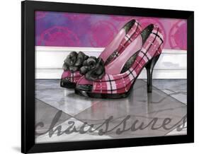 Plaid Heels-Fiona Stokes-Gilbert-Framed Giclee Print