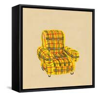 Plaid-Debbie Nicholas-Framed Stretched Canvas