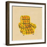 Plaid-Debbie Nicholas-Framed Photographic Print