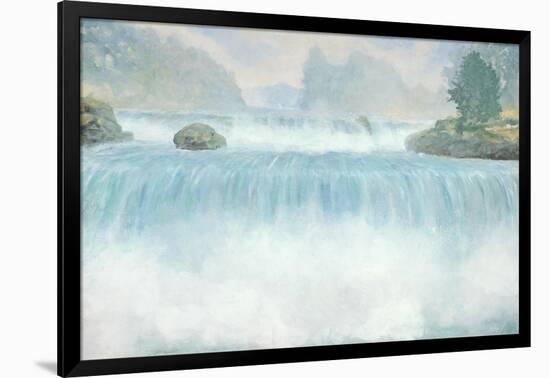 Plain Air Waterfall-Arnie Fisk-Framed Art Print