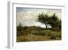 Plain in Castiglioncello-Luigi Bechi-Framed Giclee Print