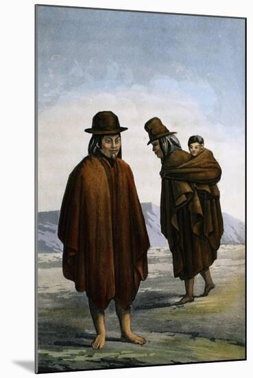 Plain Indians of Bogota-Paul Merwart-Mounted Giclee Print