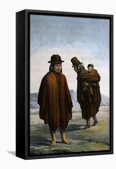 Plain Indians of Bogota-Paul Merwart-Framed Stretched Canvas