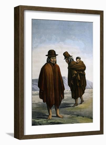 Plain Indians of Bogota-Paul Merwart-Framed Giclee Print