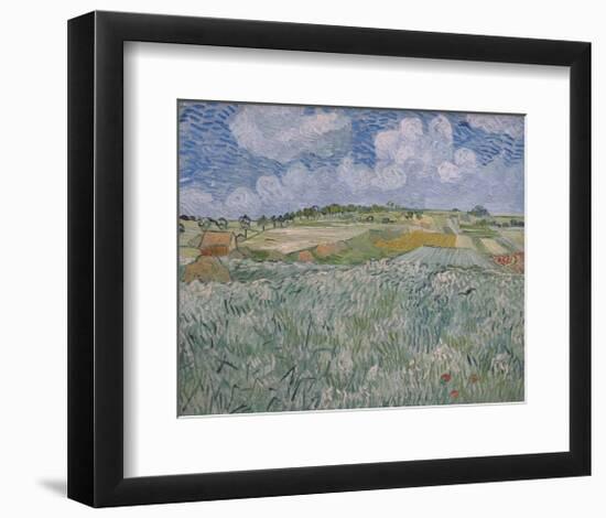 Plain Near Auvers, 1890-Vincent van Gogh-Framed Art Print