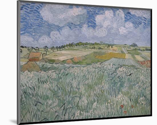 Plain Near Auvers, 1890-Vincent van Gogh-Mounted Art Print