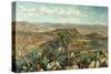 Plain of Esdraelon from Heights Above Nazareth, Israel-William Holman Hunt-Stretched Canvas