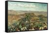 Plain of Esdraelon from Heights Above Nazareth, Israel-William Holman Hunt-Framed Stretched Canvas