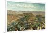Plain of Esdraelon from Heights Above Nazareth, Israel-William Holman Hunt-Framed Giclee Print