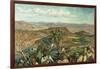 Plain of Esdraelon from Heights Above Nazareth, Israel-William Holman Hunt-Framed Giclee Print