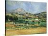 Plain of the Mount St. Victoire-Paul Cézanne-Stretched Canvas