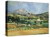 Plain of the Mount St. Victoire-Paul Cézanne-Stretched Canvas
