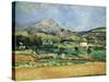 Plain of the Mount St. Victoire-Paul Cézanne-Stretched Canvas