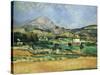 Plain of the Mount St. Victoire-Paul Cézanne-Stretched Canvas