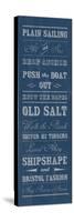 Plain Sailing-The Vintage Collection-Stretched Canvas