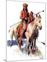 "Plains Indians,"March 3, 1934-William Henry Dethlef Koerner-Mounted Giclee Print