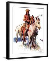 "Plains Indians,"March 3, 1934-William Henry Dethlef Koerner-Framed Giclee Print